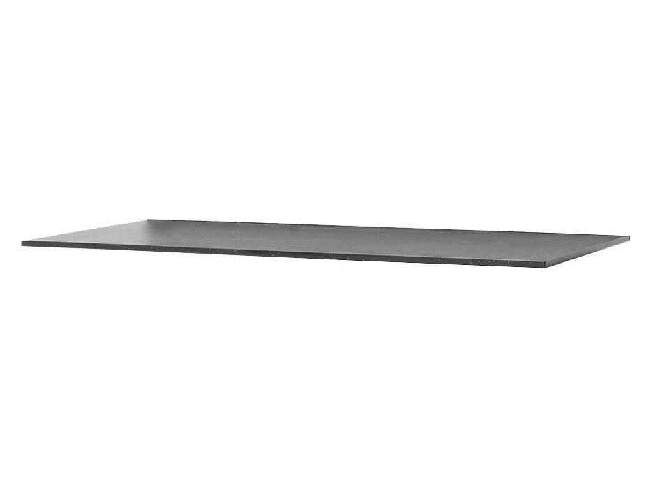 Cane-line Drop 39-Inch Rectangular Fossil Black Ceramic Table Top
