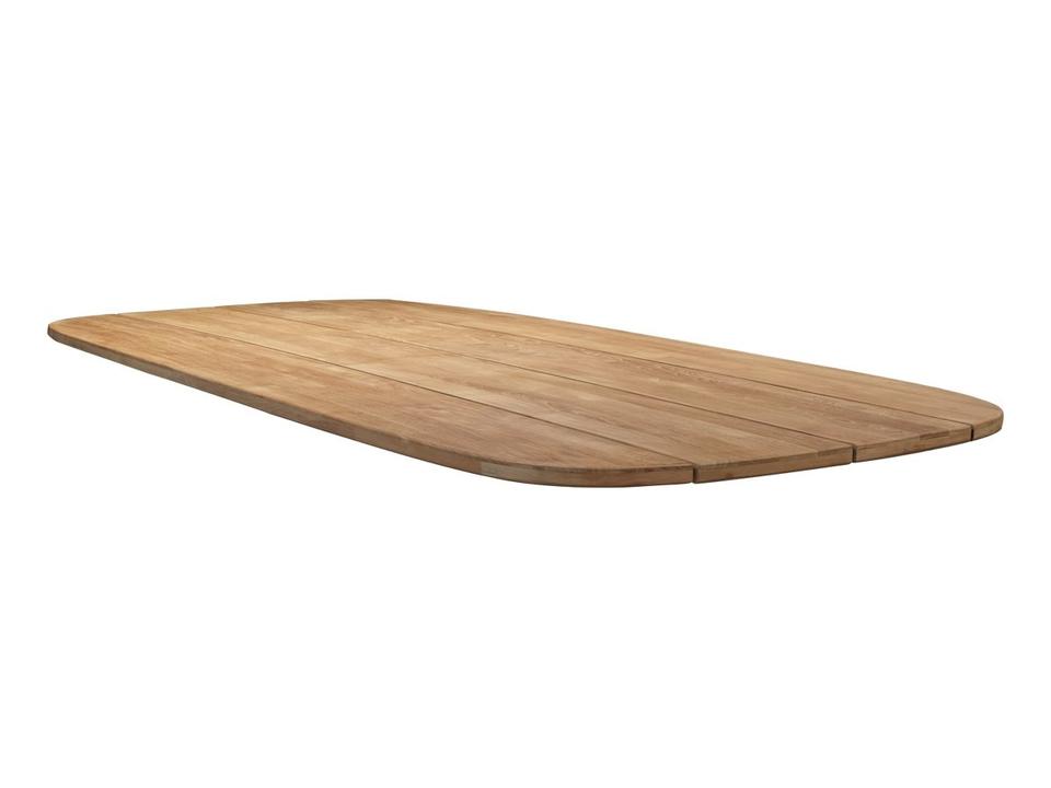 Cane-line Mellow Teak 240x130 cm Rectangle Table Top with Rounded Corners