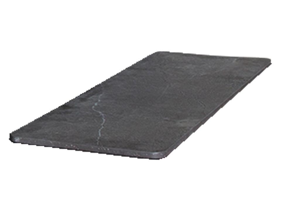 Space 41-Inch Ceramic Side Plate in Fossil Black