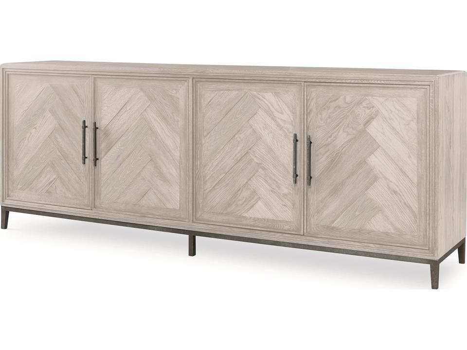 Blake Credenza White Rustic Camden Collection
