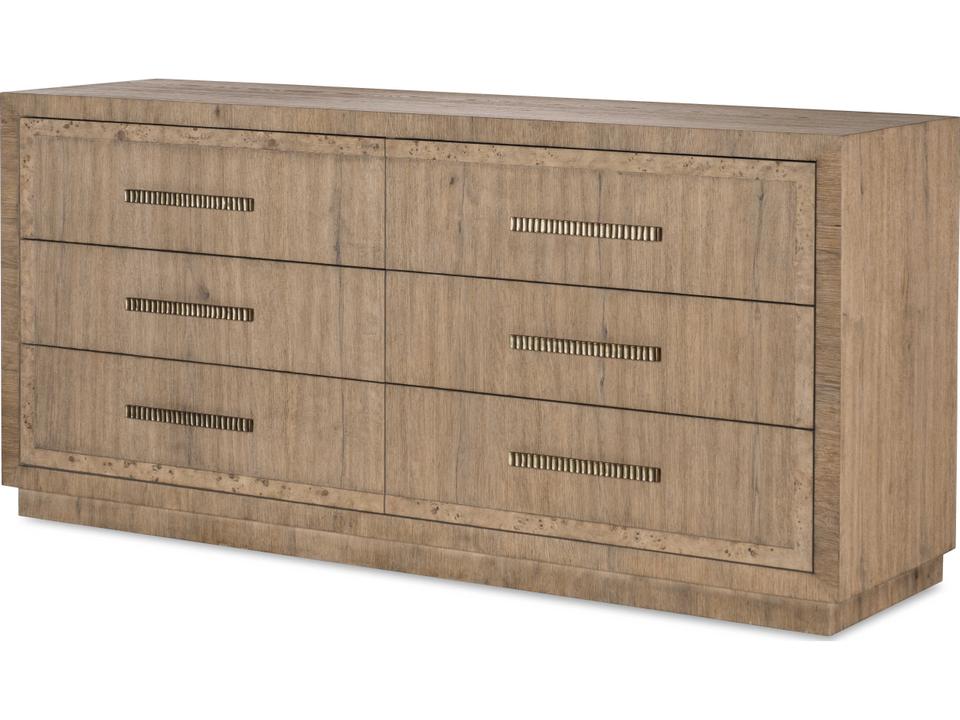 Monterey 6-Drawer Double Dresser in Hawthorne Light Oak