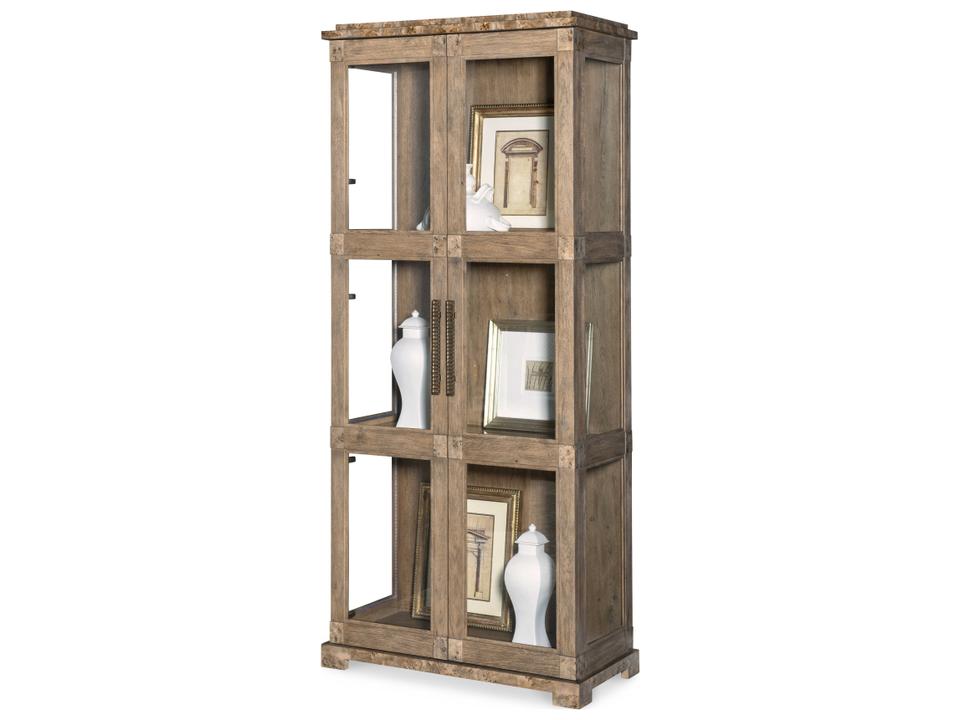 Monterey Tall Display Cabinet Hawthorne Light