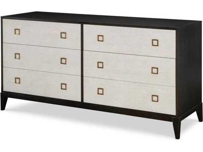 Details Case Six Drawer Low Dresser