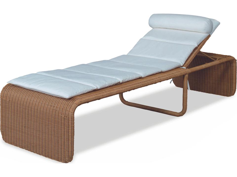 August Aluminum Chaise Lounge