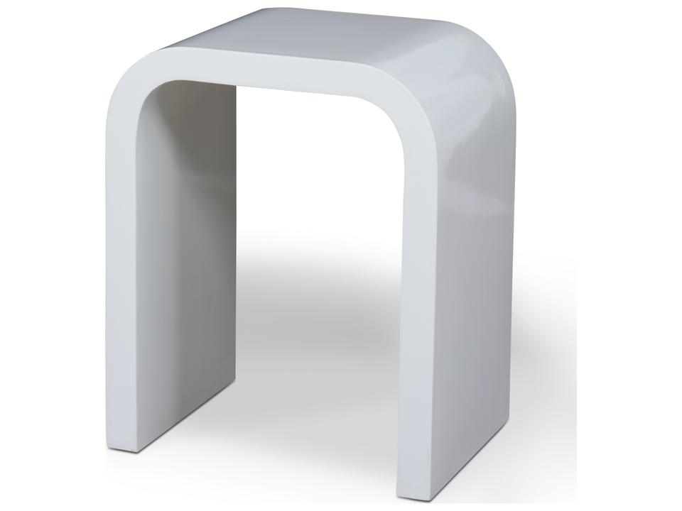 Mark Large Nesting Side Table in Gloss White