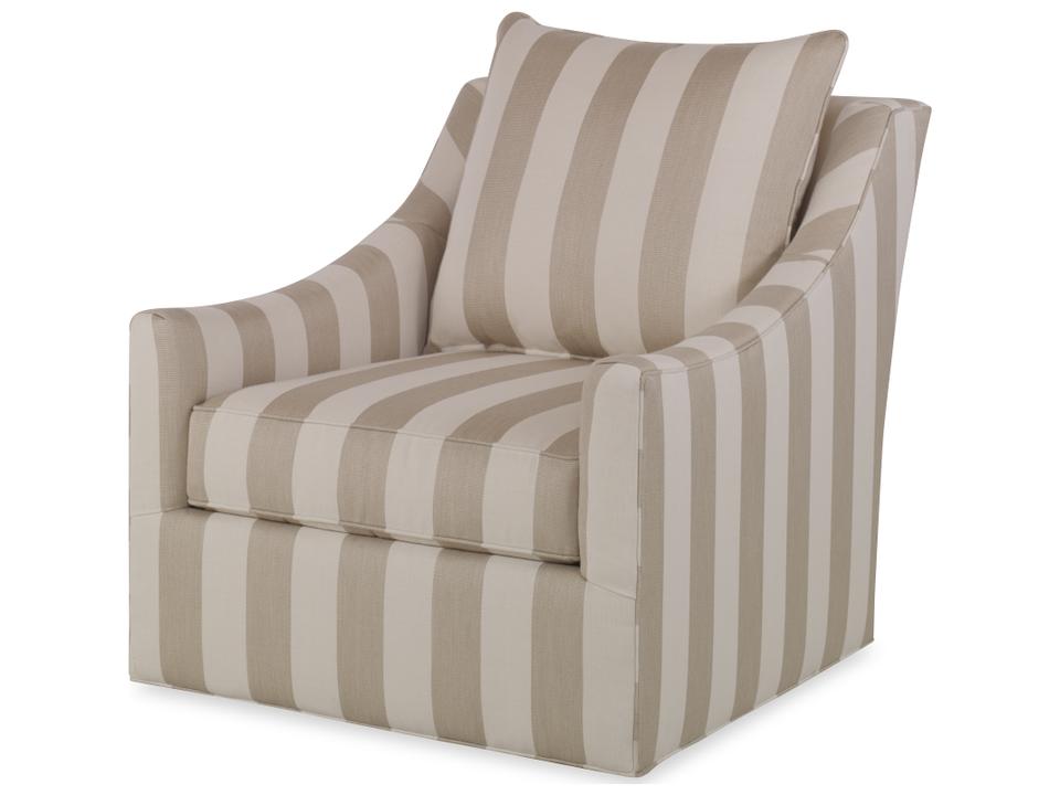 Century Furniture Willem Outdoor Swivel Accent Chair