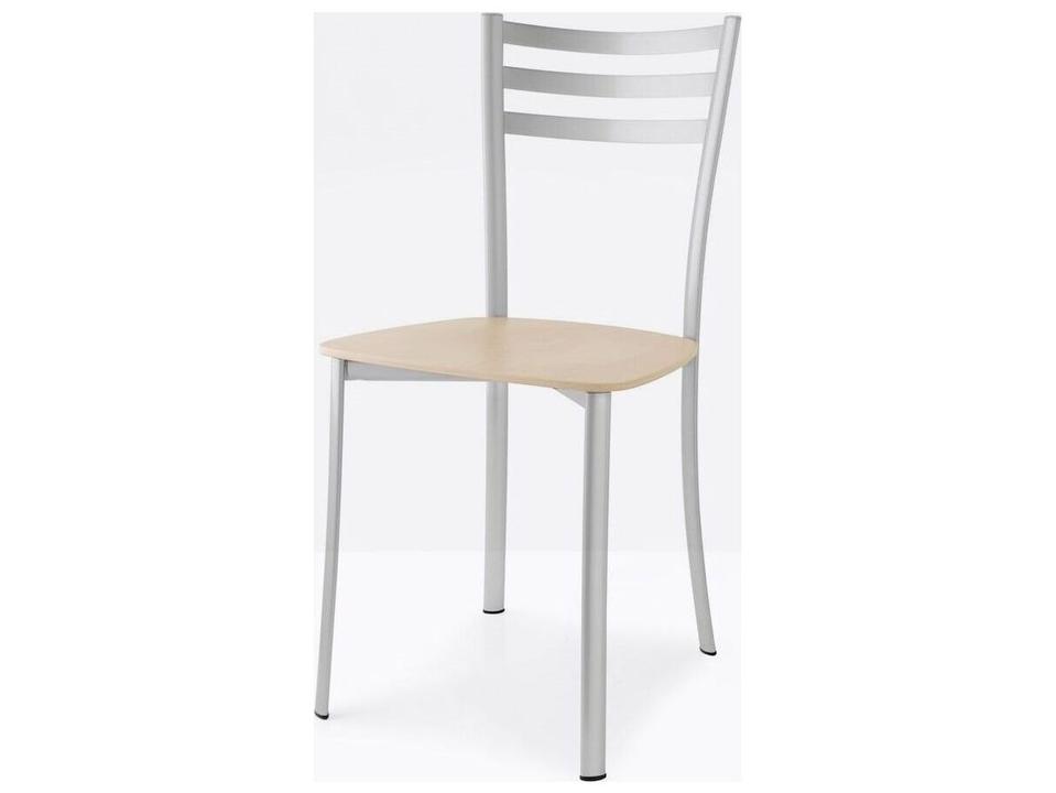 Academy Silver Armless Dining Chair