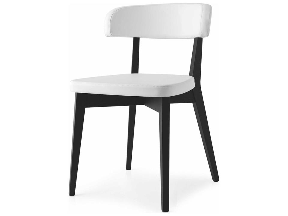 Siren White Upholstered Side Dining Chair
