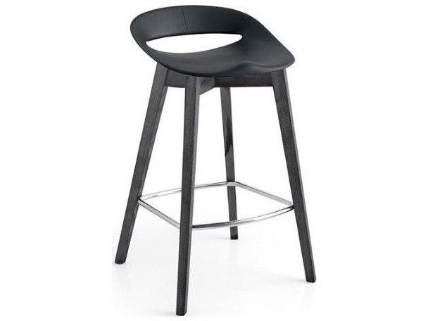Cosmopolitan Beech Wood Bar Stool