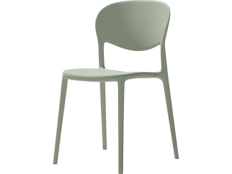 Abby Dining Side Chair in Recycled Polypropylene with Airmoulded Monocoque Frame