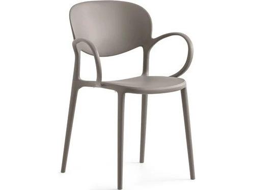 Abby Recycled Polypropylene Indoor Outdoor Dining Armchair with Stackable Design