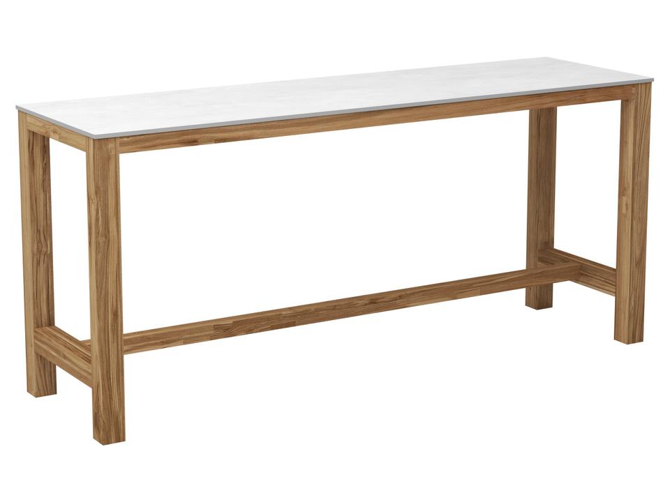 Fresco Ceramic Top Counter Height Table Taupe