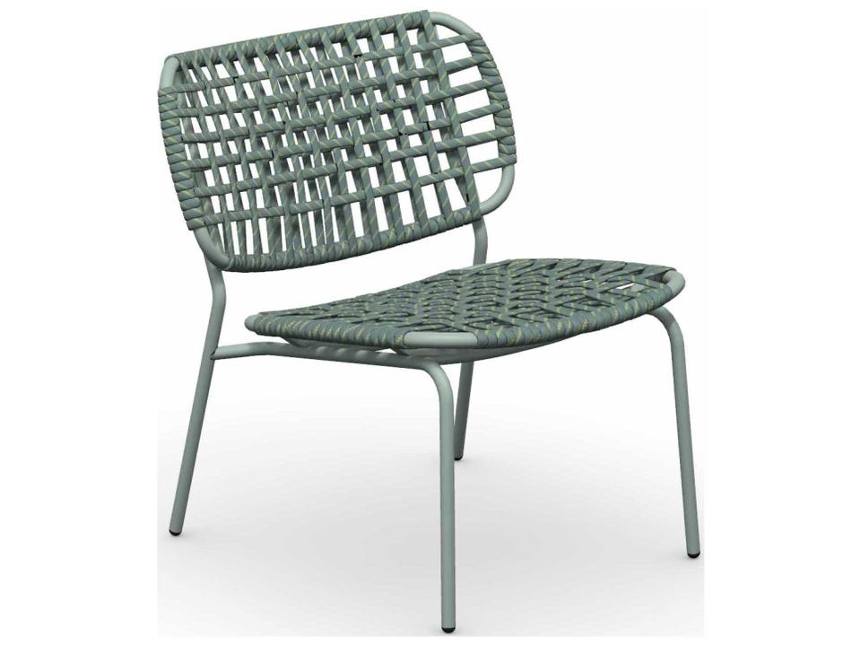 Yo Rope Lounge Chair in Matt Thyme Green