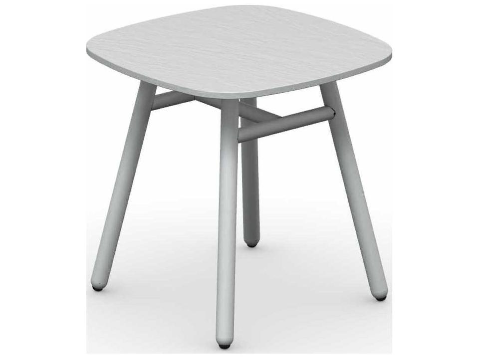 Yo End Table Square Ceramic Top