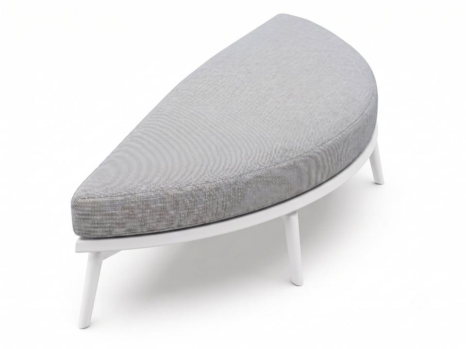Cuddle Grey Sofa Ottoman