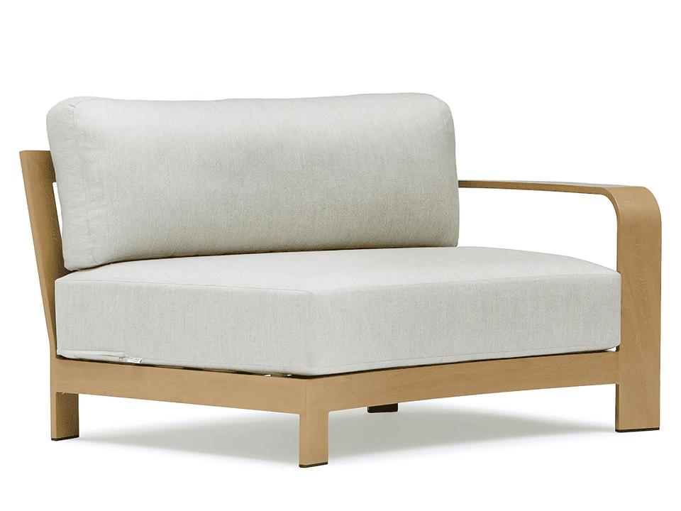 So Chic Oak Left-Hand Chair