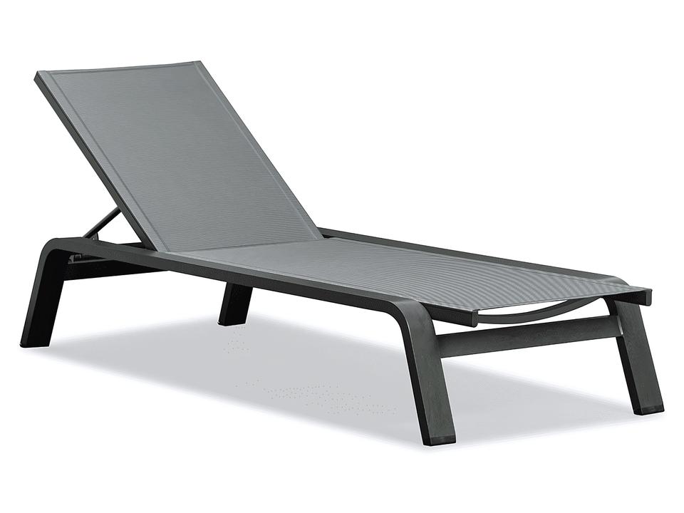 So Chic Ebony Chaise Lounge