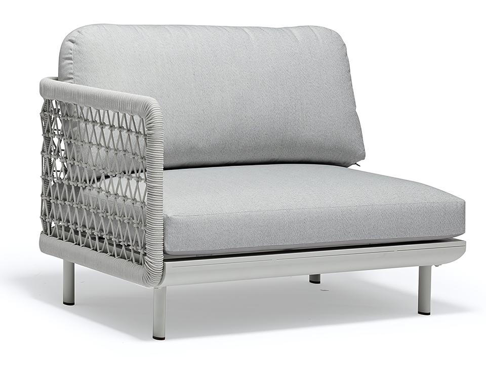 Club Grey Right Hand Chair
