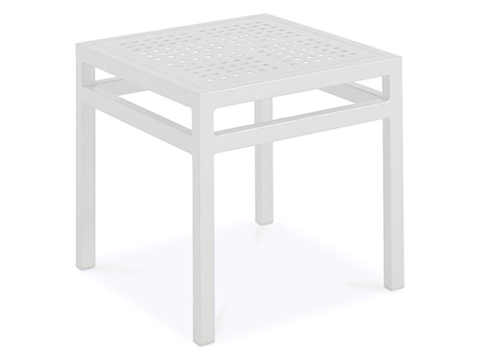 Cube White Cube Side Table