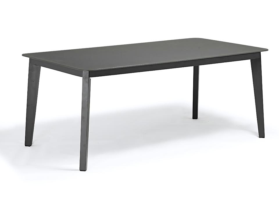 Diva Anthracite Rectangular Dining Table