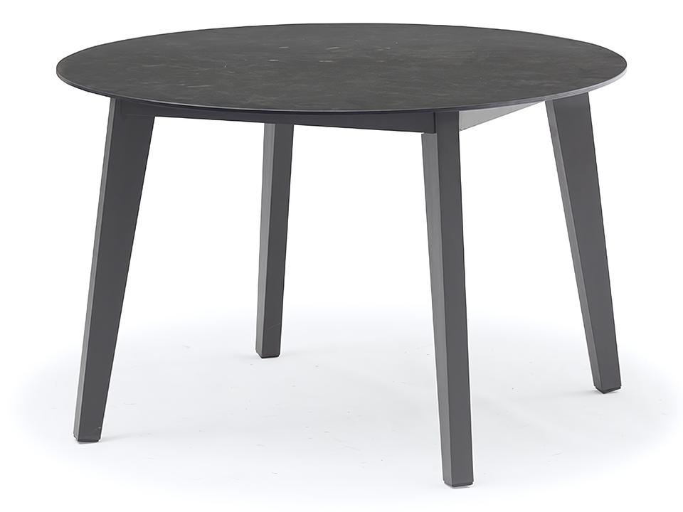 Diva Anthracite Round Dining Table