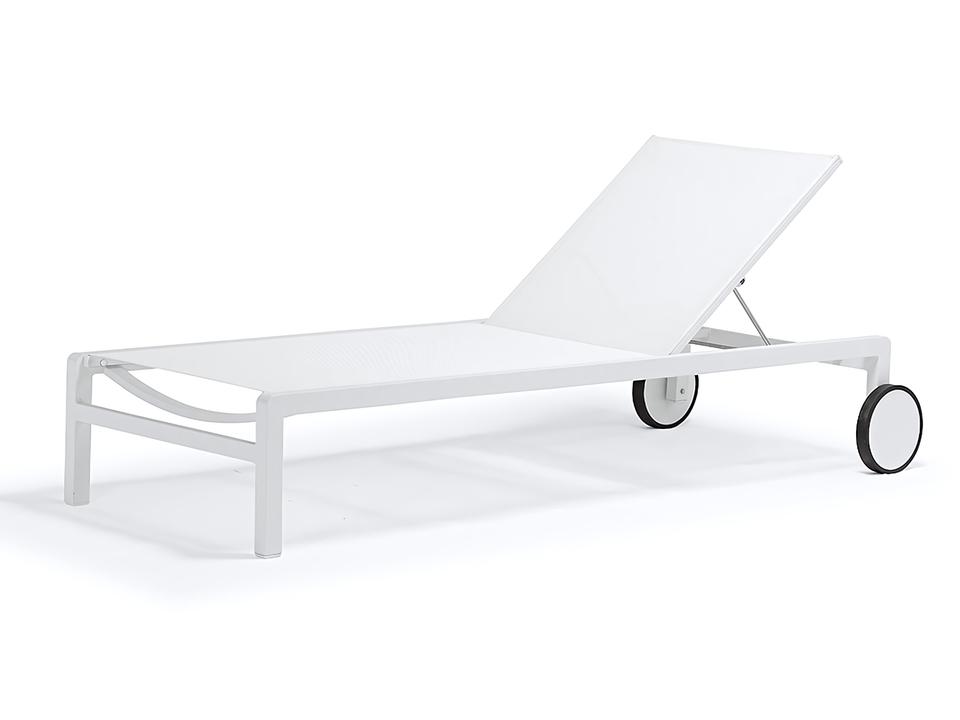 Ella White Chaise Lounge