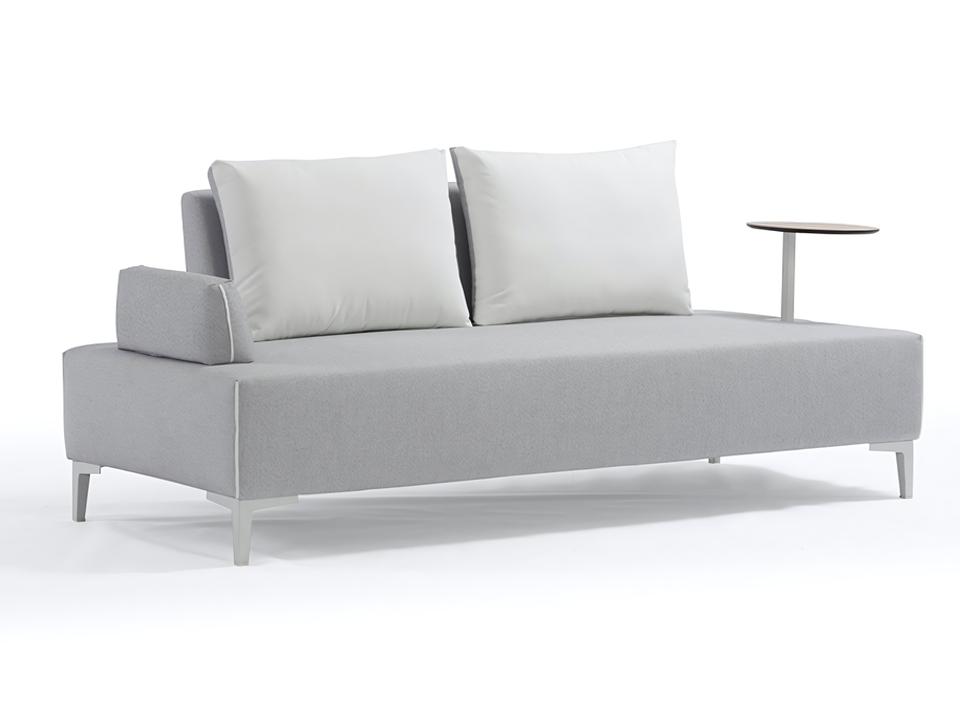Flexi Grey Sofa 1 Arm / 1 Table