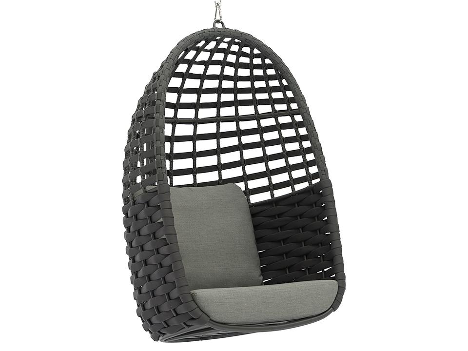 Hug Anthracite Hanging Chair