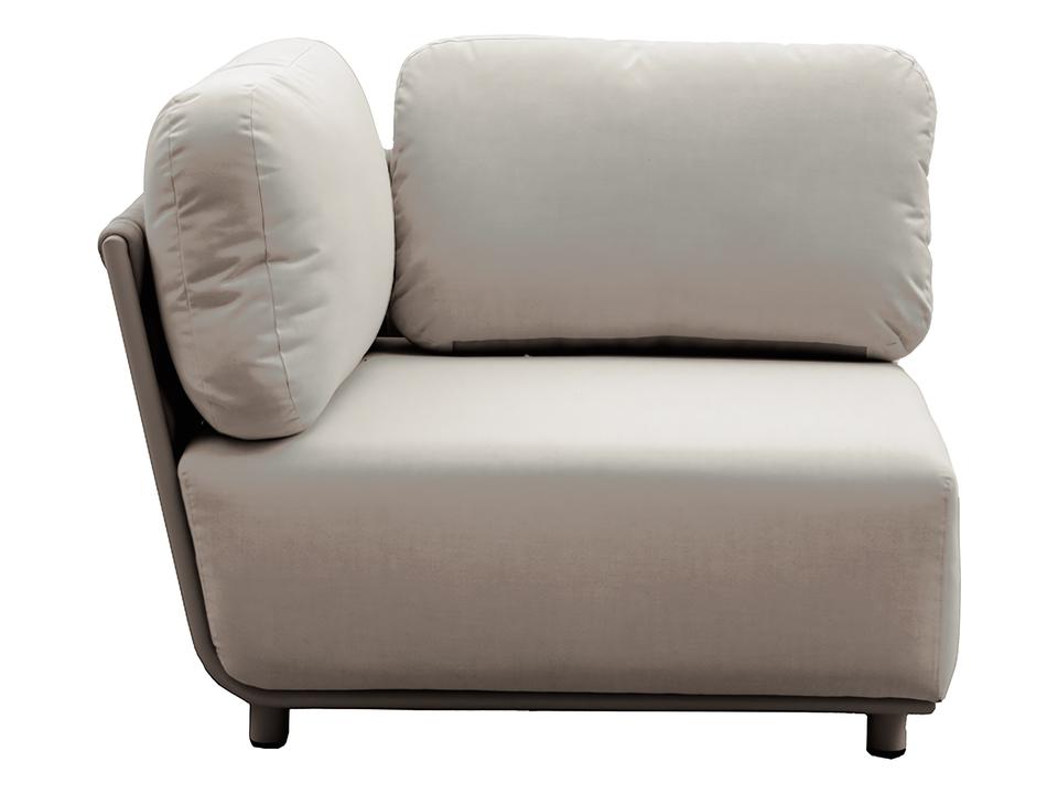 Hug Greige Right Hand Chair