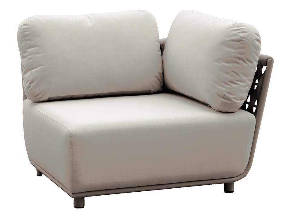 Hug Greige Left Hand Chair