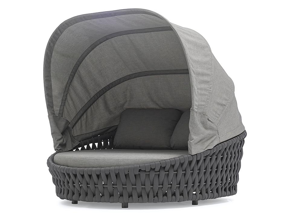 Hug Anthracite Daybed With Canopy