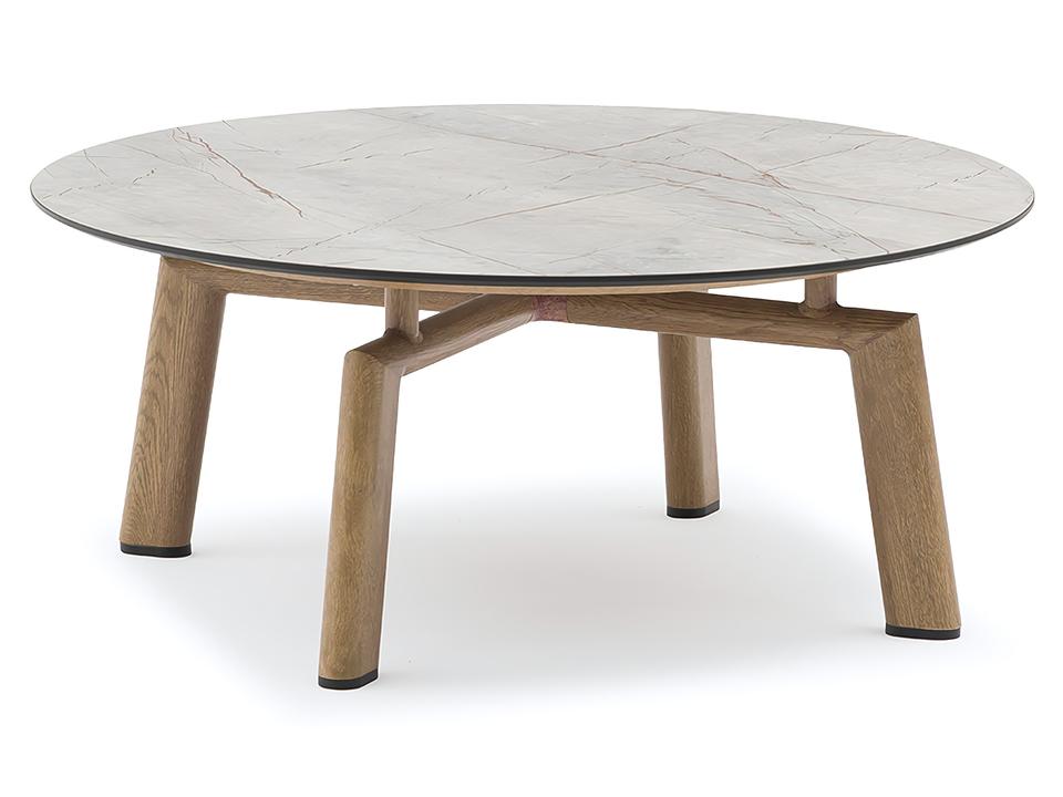 Lounge Oak Round Coffee Table