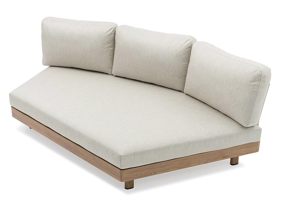 Lounge Oak Right Hand Three Seater Sofa