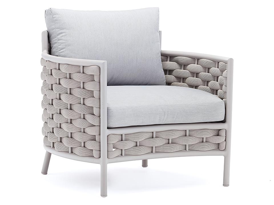 Loop Greige Armchair