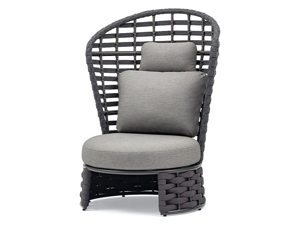 Noble Anthracite Highback Chair