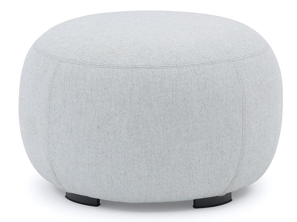 Olala Grey Small Ottoman