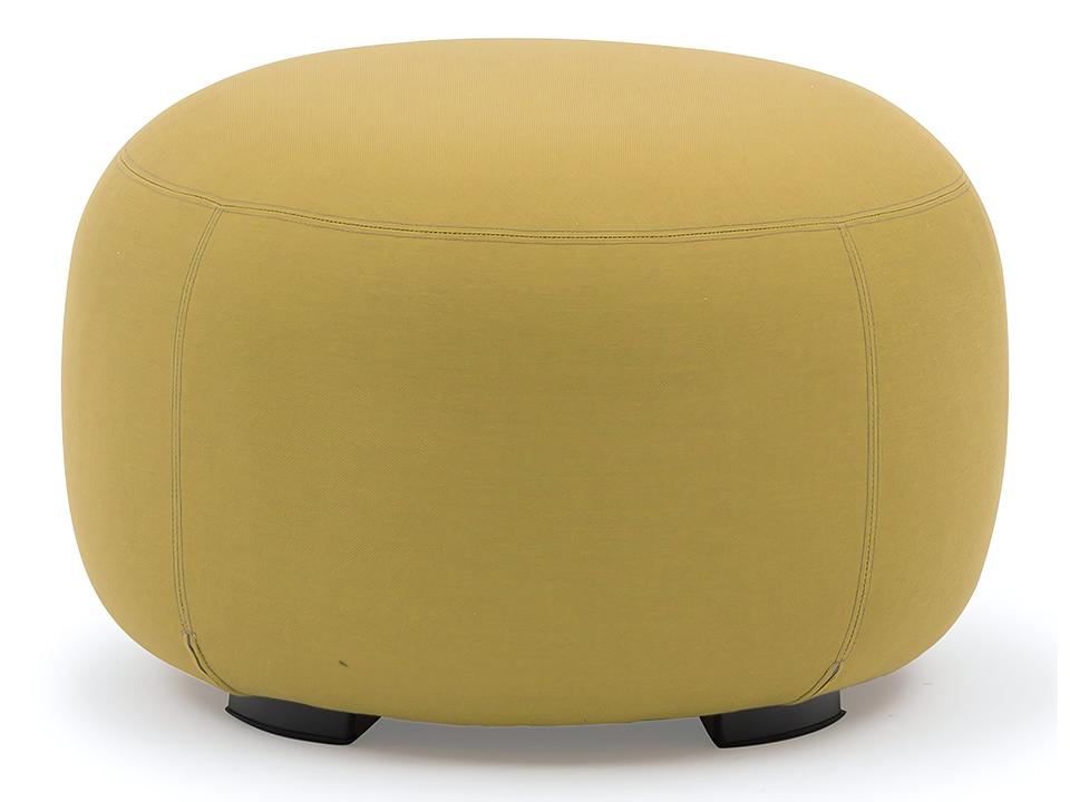 Olala Yellow Small Ottoman
