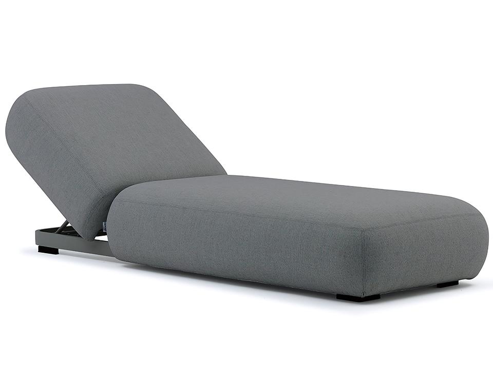 Olala Anthracite Chaise Lounge
