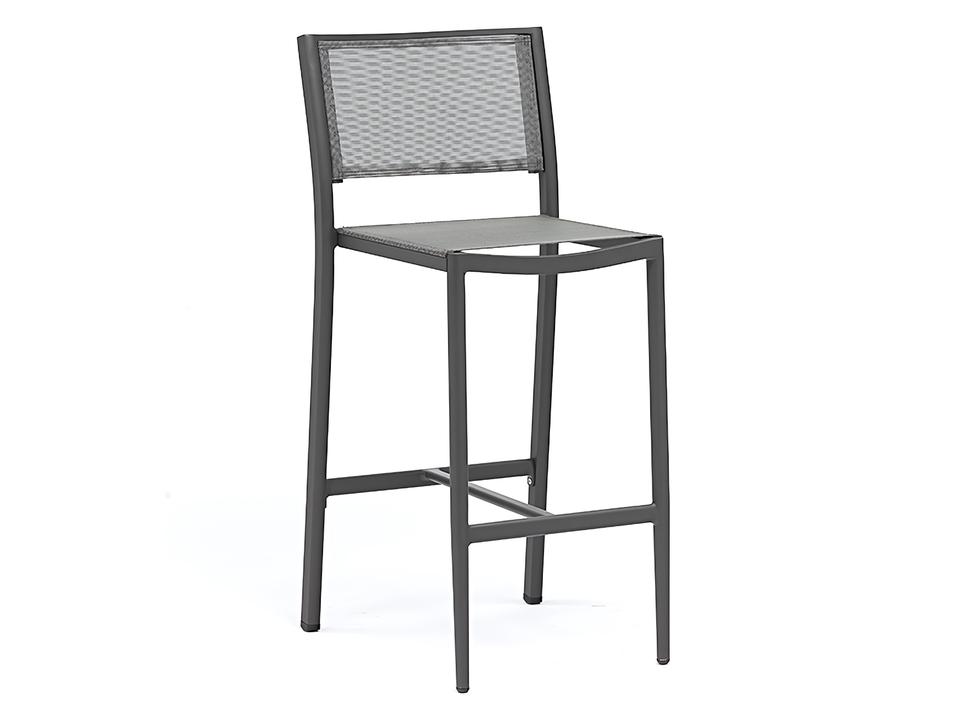 Polo Anthracite Armless Bar Stool