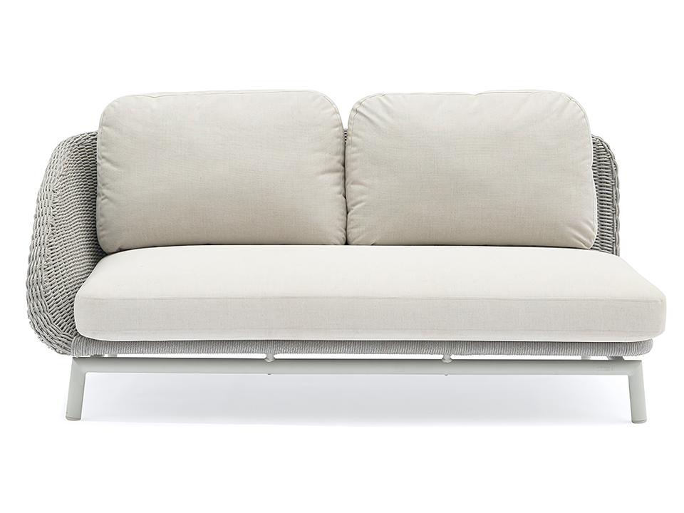 Scoop Greige Right Hand Sofa