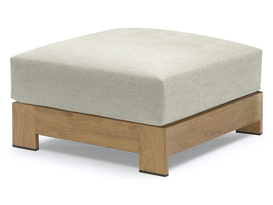 Sky Oak Ottoman