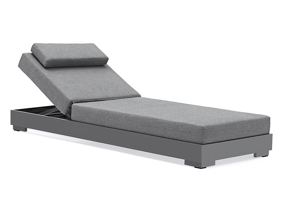 Sky Anthracite Chaise Lounge