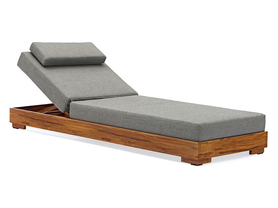 Sky Teak Chaise Lounge