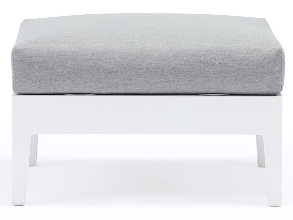 Welcome Grey Ottoman