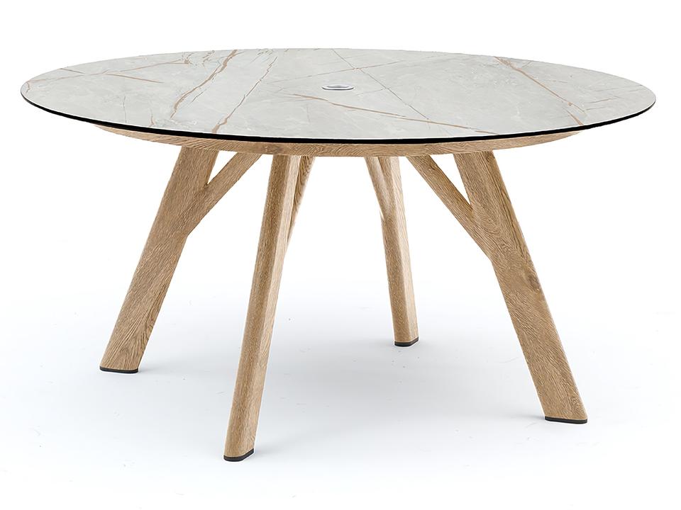 Yes Oak Round Dining Table