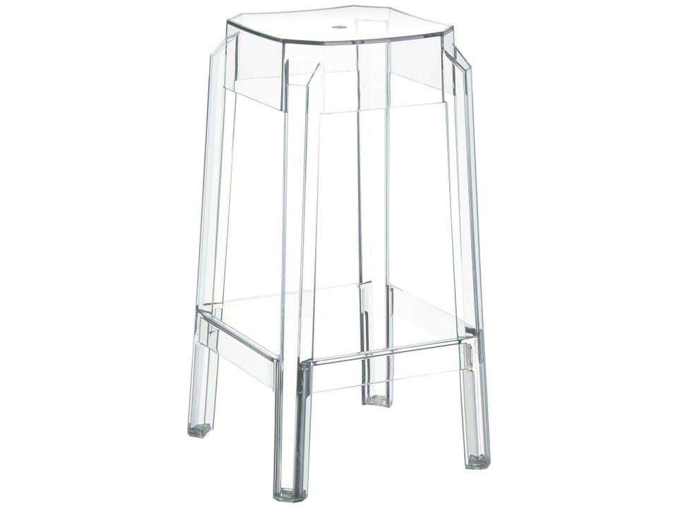 Fox Clear Transparent Counter Stool