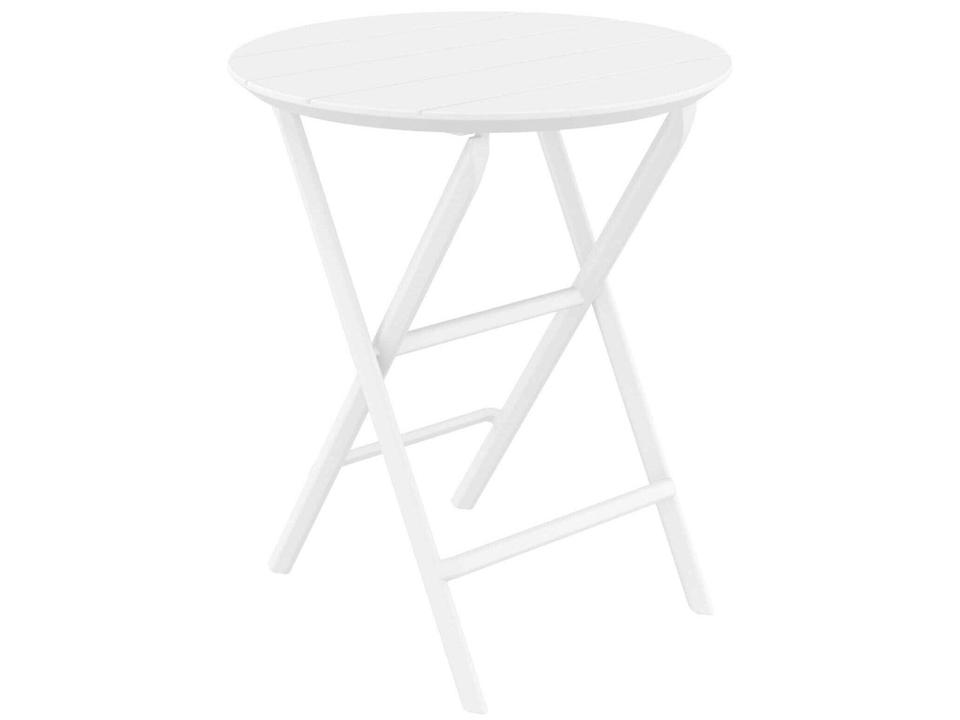 Helen White Polypropylene Round Bistro Table