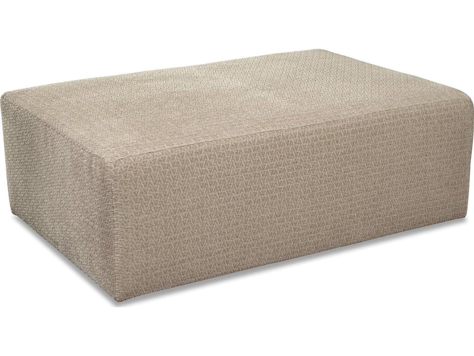 CM Modern Cocktail Ottoman with Recessed Casters
