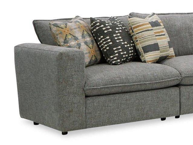 CM Modern Left Arm Facing Chair and a Half Sectional Component