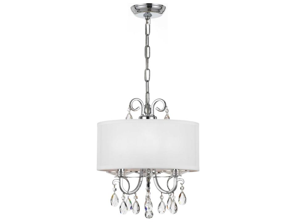 Othello 3-Light Mini Chandelier with Hand Cut Crystal